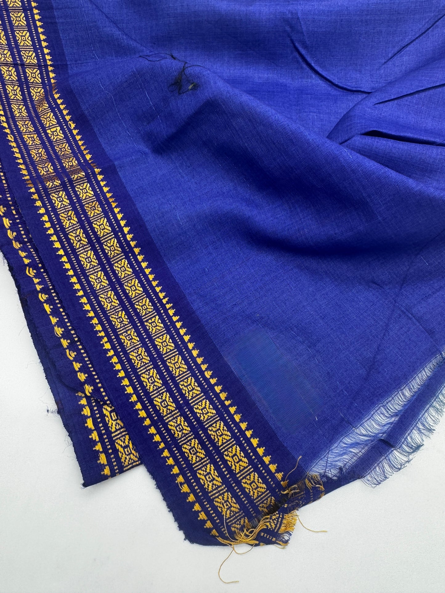 Aarohi: Red Sambalpuri Ikkat Tussar Silk Saree