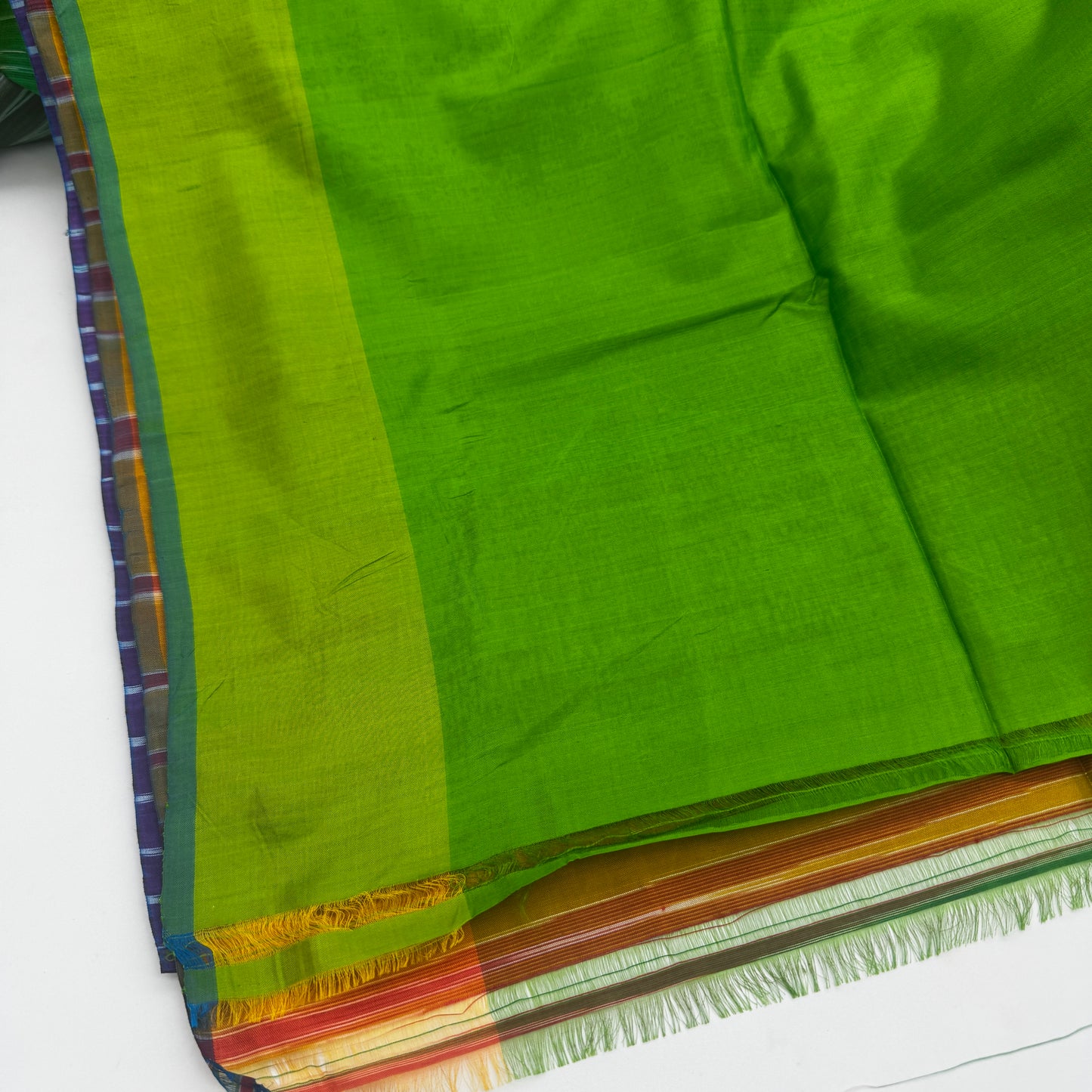 Aranya: Green Sambalpuri Ikkat Silk Saree