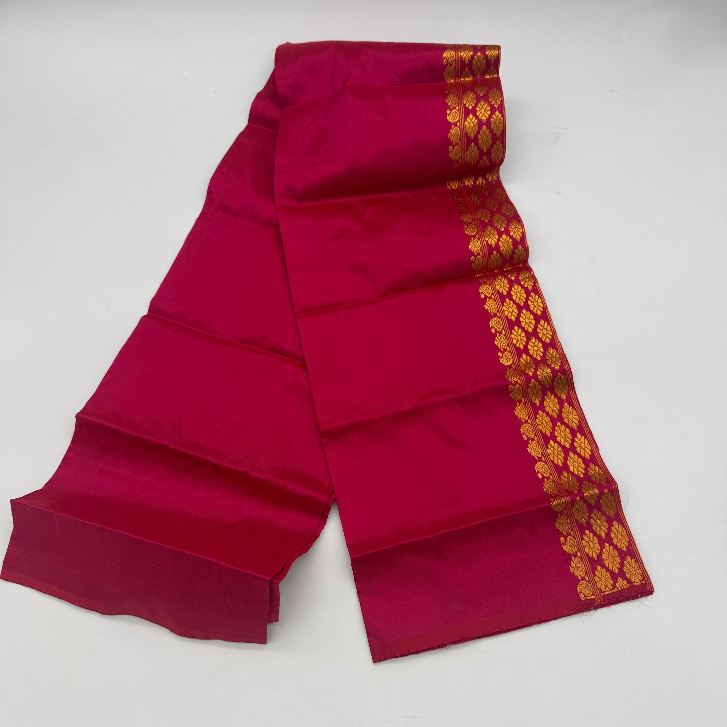 Monica: Pink Paat Silk Saree