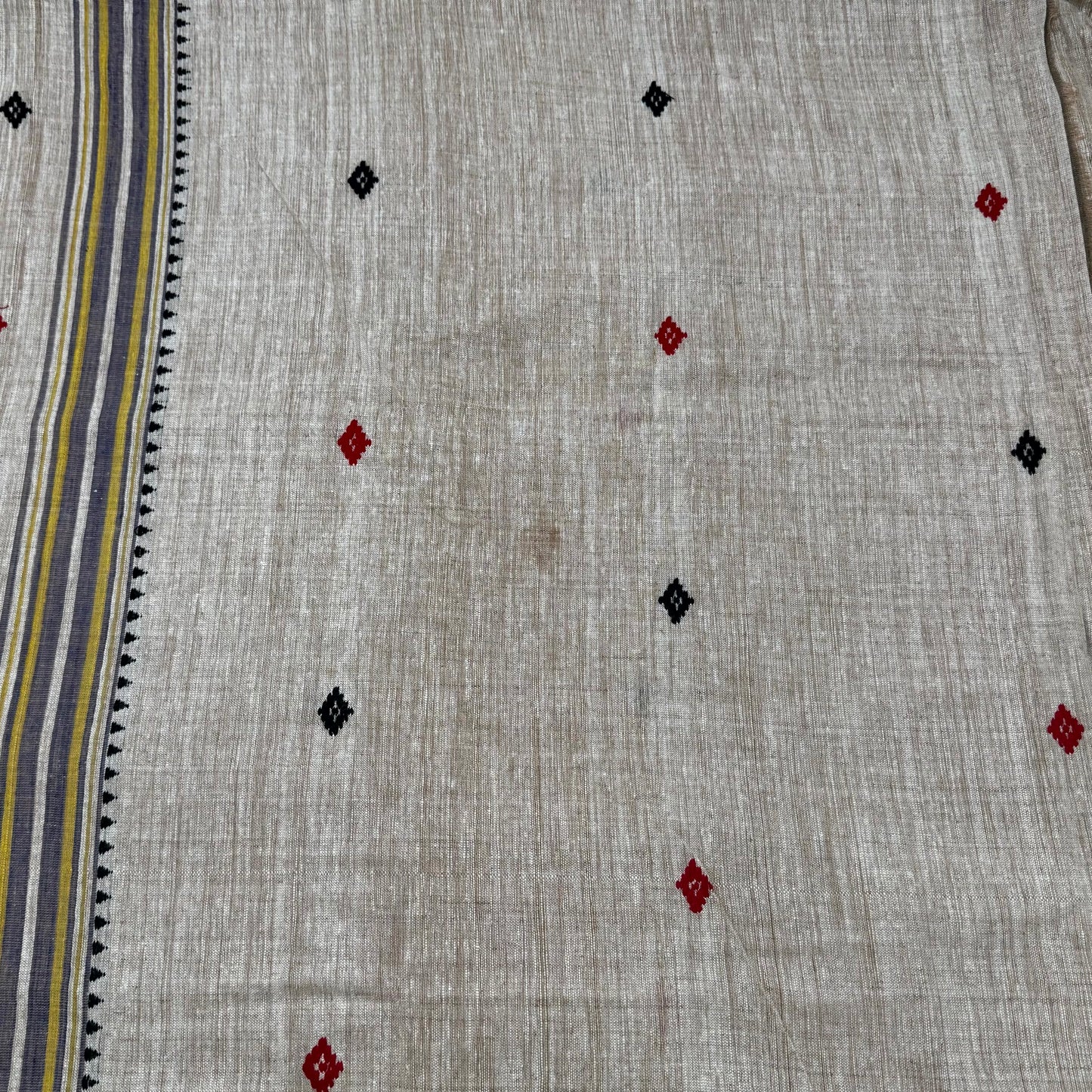 BEIGE ERI SILK SAREE