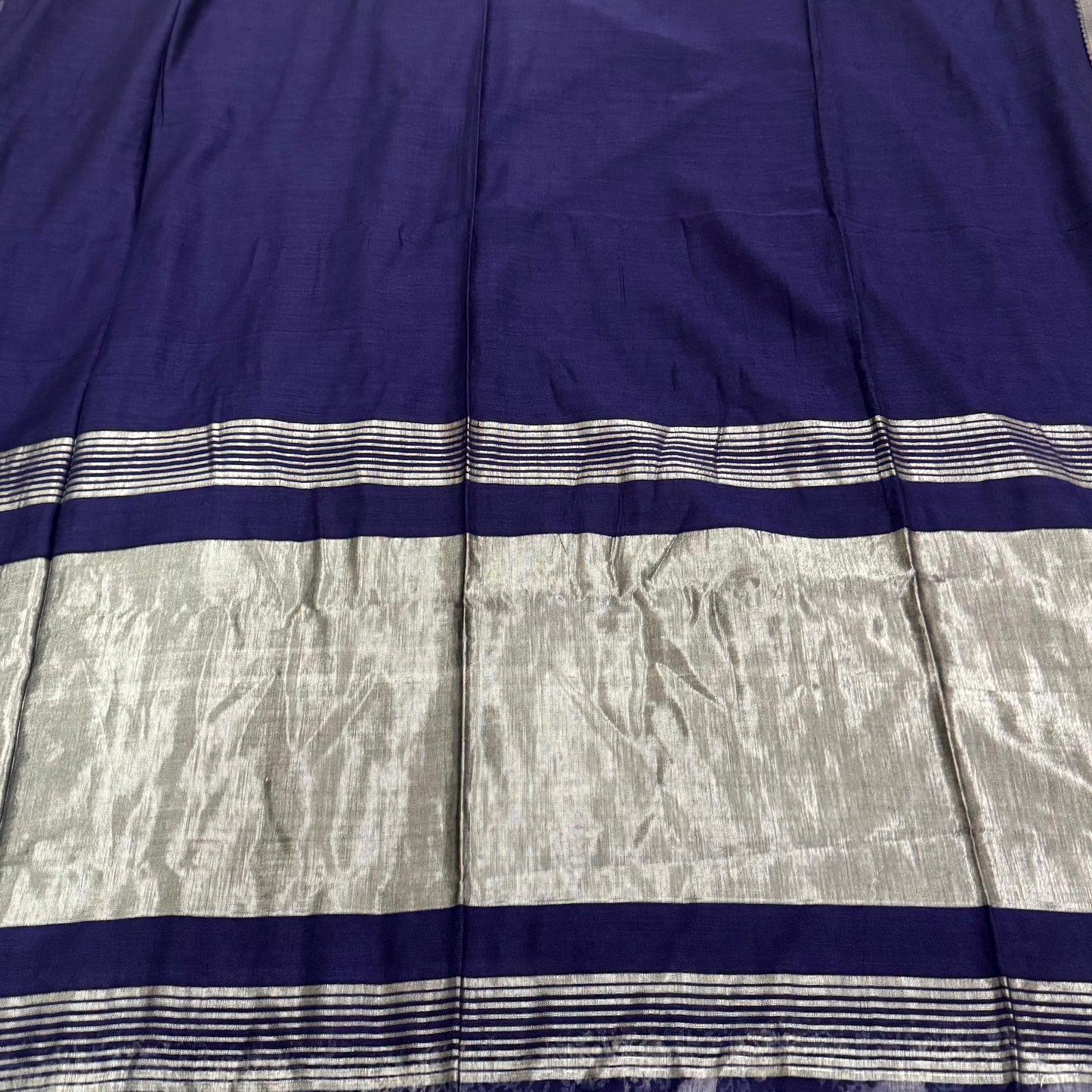 BLUE MUL COTTON SAREE