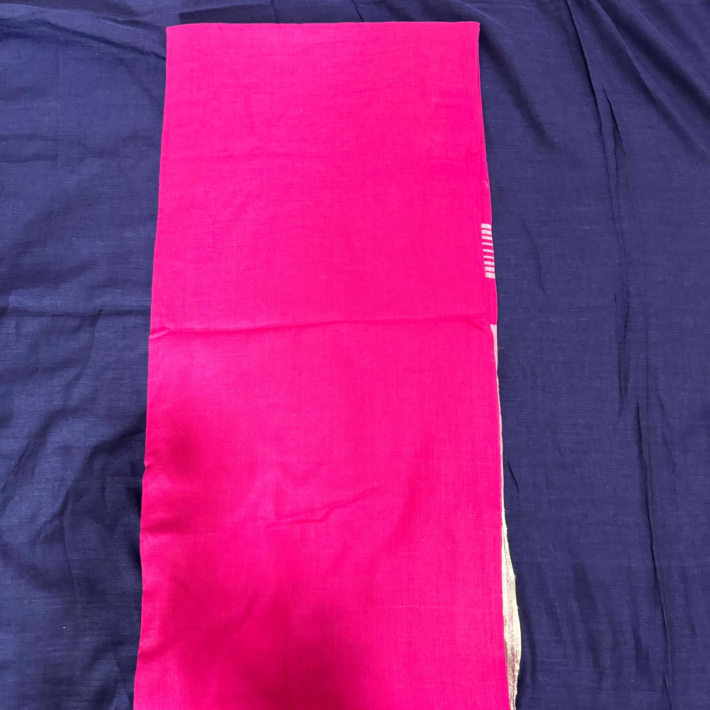 PINK MUL COTTON SAREE