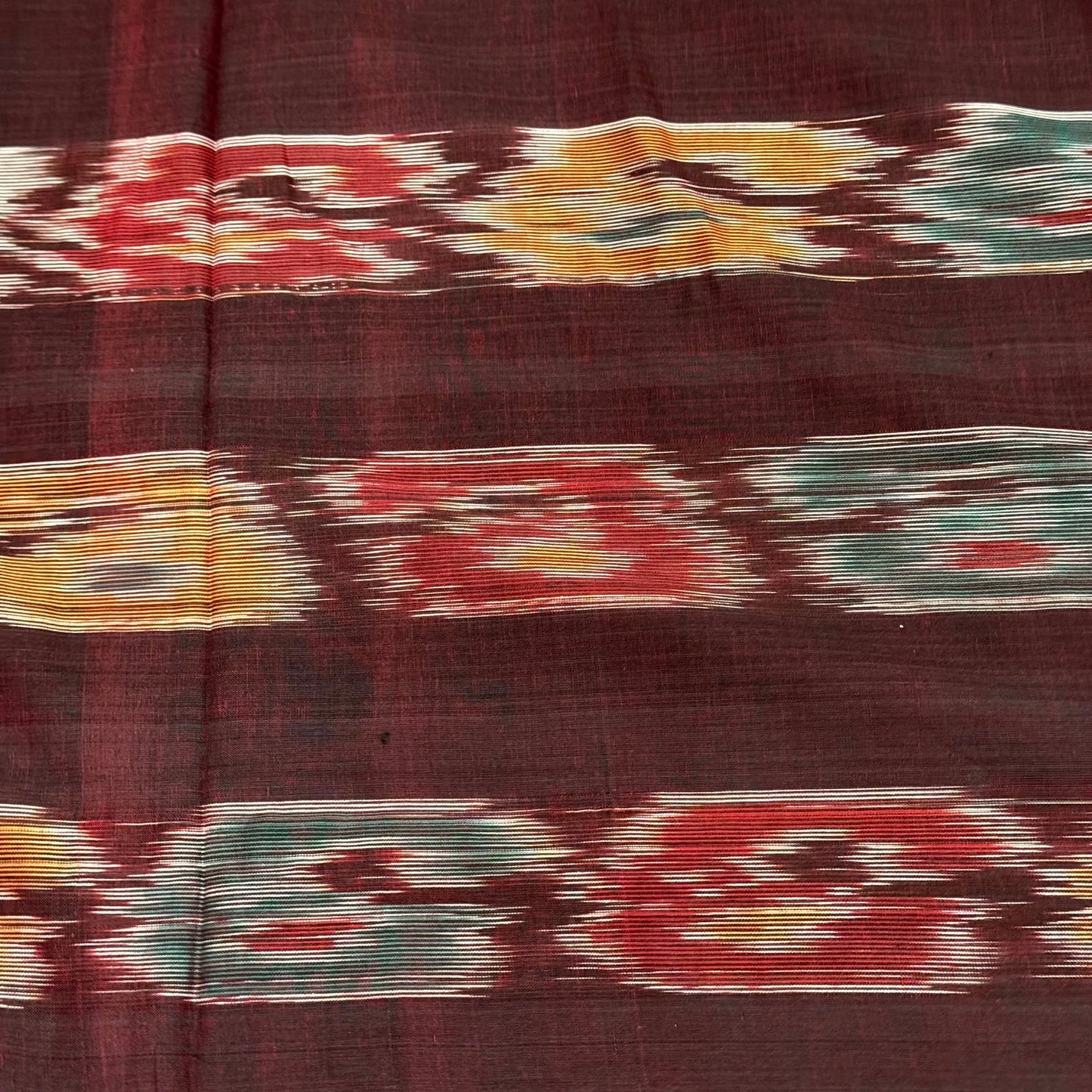 RED DHONEKHALI COTTON-HANDLOOM SAREE