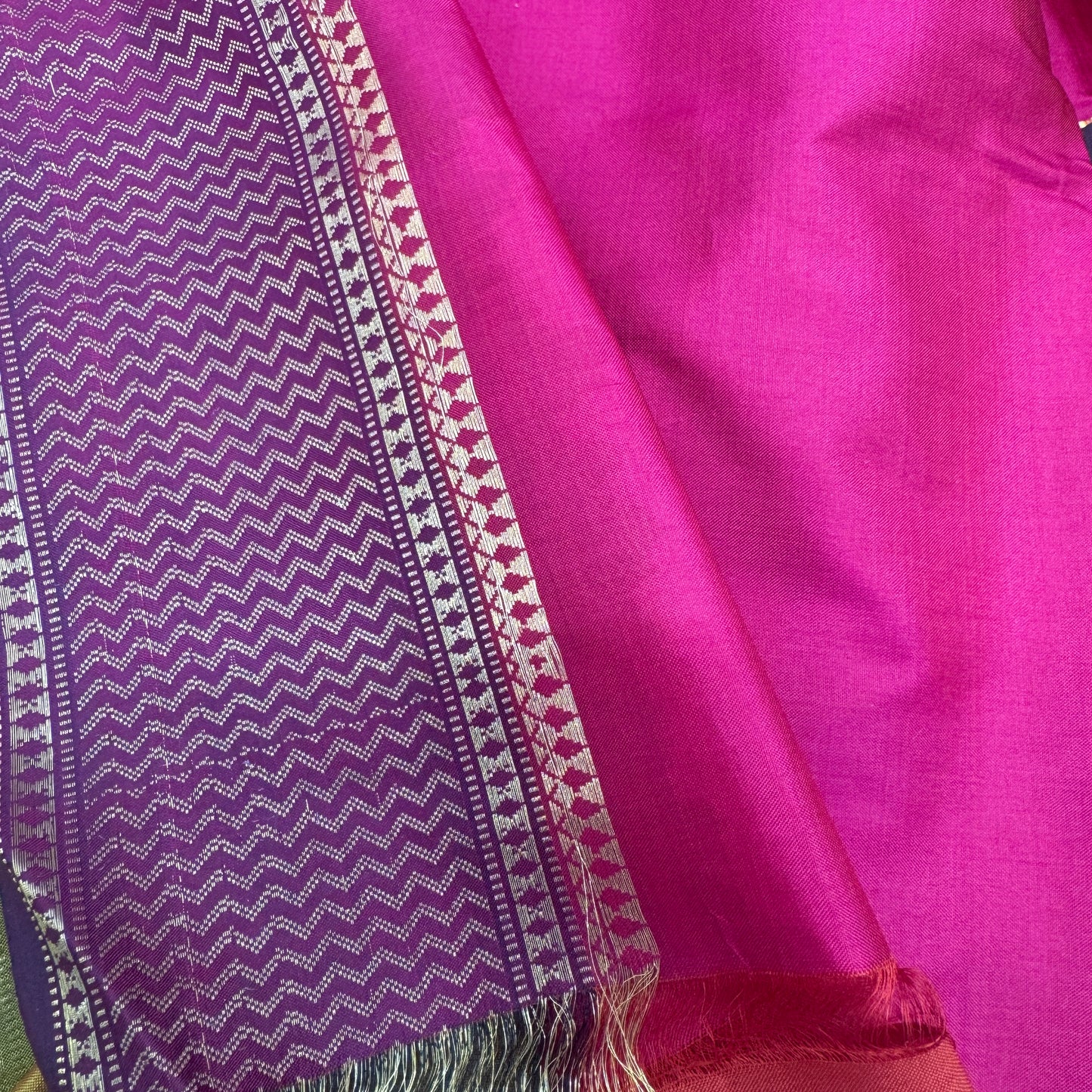 Akshatha: Yellow Handwoven Katan Silk Saree